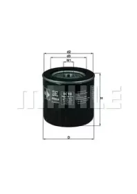 OC 98 KNECHT Масляный фильтр