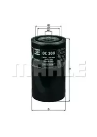 OC 308 KNECHT Масляный фильтр
