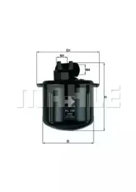 KL 108 KNECHT Топливный фильтр