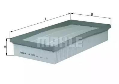LX 1073 KNECHT Воздушный фильтр