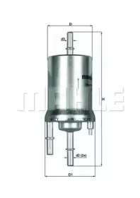 KL1561 KNECHT Топливный фильтр
