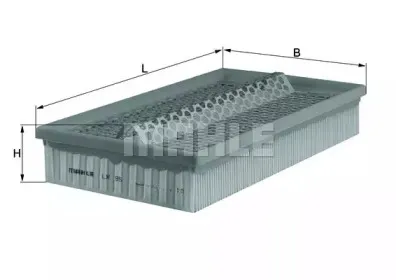 LX 95 KNECHT Воздушный фильтр