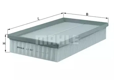 LX 927 KNECHT Воздушный фильтр