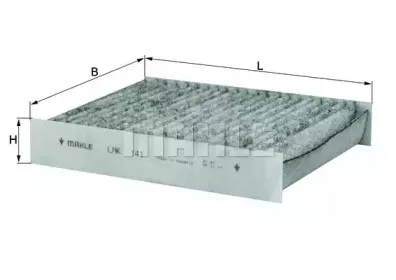 LAK 141 KNECHT Фильтр, воздух во внутренном пространстве