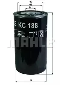 KC 188 KNECHT Топливный фильтр