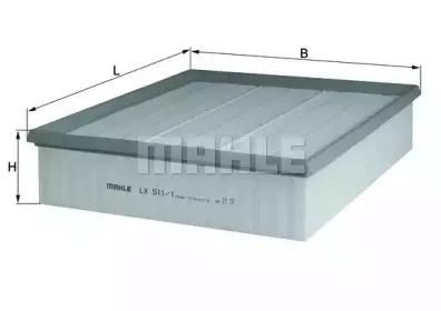 LX5111 KNECHT Воздушный фильтр