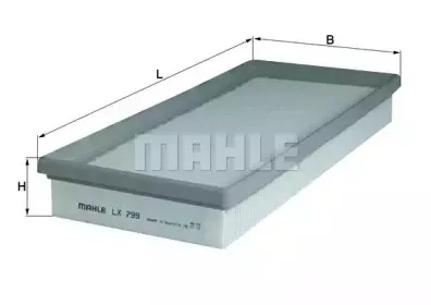 LX 799 KNECHT Воздушный фильтр