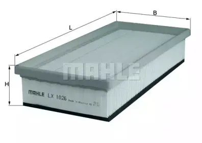 LX 1026 KNECHT Воздушный фильтр