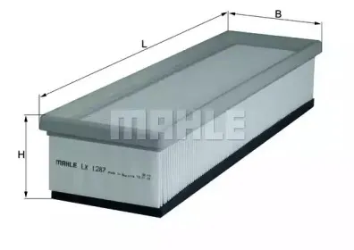 LX 1287 KNECHT Воздушный фильтр