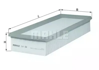 LX 54 KNECHT Воздушный фильтр