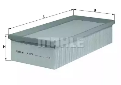 LX 979 KNECHT Воздушный фильтр