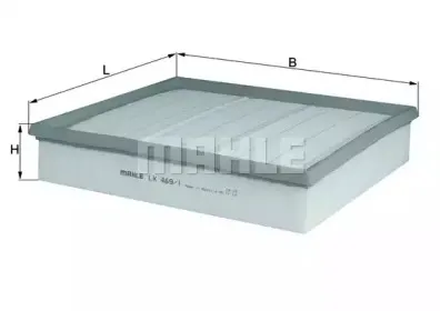 LX4691 KNECHT Воздушный фильтр