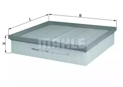 LX 946 KNECHT Воздушный фильтр