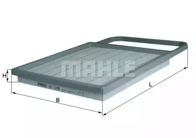 LX 1475 KNECHT Воздушный фильтр