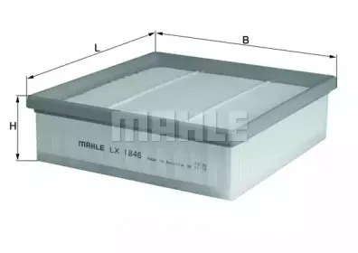 LX 1846 KNECHT Воздушный фильтр