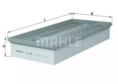 LX 536 KNECHT Воздушный фильтр