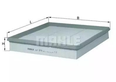 LX 579 KNECHT Воздушный фильтр