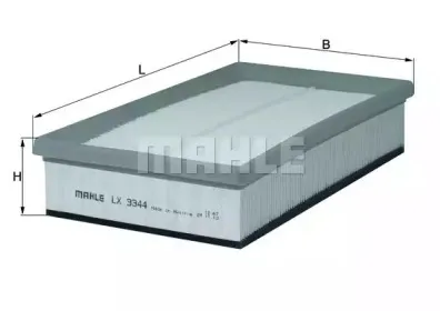 LX 3344 KNECHT Воздушный фильтр