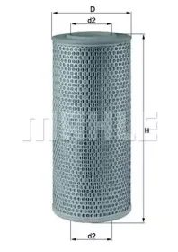 LX 610 KNECHT Воздушный фильтр