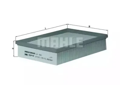 LX 1821 KNECHT Воздушный фильтр