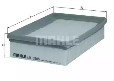 LX 3595 KNECHT Воздушный фильтр