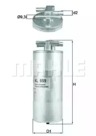 KL 659 KNECHT Топливный фильтр