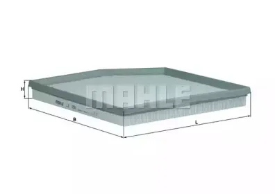 LX 1791 KNECHT Воздушный фильтр