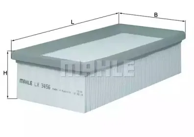 LX 3456 KNECHT Воздушный фильтр