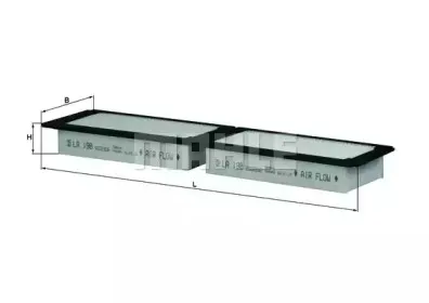 LA 198 KNECHT Фильтр, воздух во внутренном пространстве