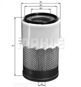 LX21 KNECHT Воздушный фильтр