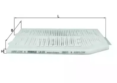 LA 23 KNECHT Фильтр, воздух во внутренном пространстве