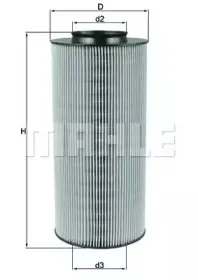 LX 918 KNECHT Воздушный фильтр