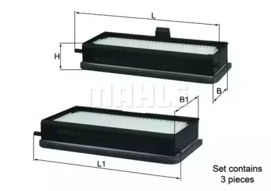 LA679S KNECHT Фильтр, воздух во внутренном пространстве