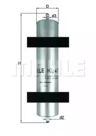 KL 478 KNECHT Топливный фильтр