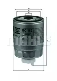 KC 112 KNECHT Топливный фильтр