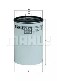 KC 371D KNECHT Топливный фильтр