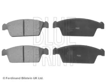ADG042102 BLUE PRINT Комплект тормозных колодок, дисковый тормоз