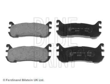 ADM54234 BLUE PRINT Комплект тормозных колодок, дисковый тормоз