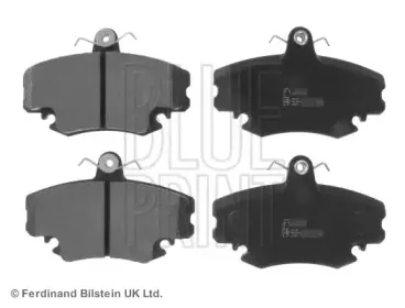 ADR164203 BLUE PRINT Комплект тормозных колодок, дисковый тормоз