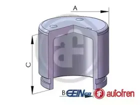 D025123 AUTOFREN SEINSA Поршень, корпус скобы тормоза