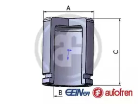 D025338 AUTOFREN SEINSA Поршень, корпус скобы тормоза