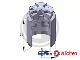 D025418 AUTOFREN SEINSA Поршень, корпус скобы тормоза