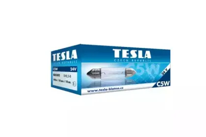 B85302 TESLA Лампа накаливания, фонарь освещения номерного знака