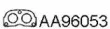 AA96053 VENEPORTE Прокладка, труба выхлопного газа