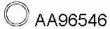AA96546 VENEPORTE Уплотнительное кольцо, труба выхлопного газа