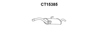 CT15385 VENEPORTE Глушитель выхлопных газов конечный