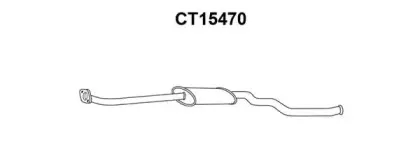 CT15470 VENEPORTE Предглушитель выхлопных газов