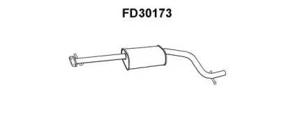 FD30173 VENEPORTE Предглушитель выхлопных газов