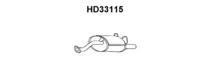 HD33115 VENEPORTE Глушитель выхлопных газов конечный