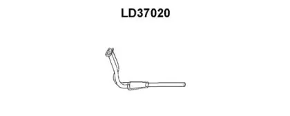 LD37020 VENEPORTE Труба выхлопного газа
